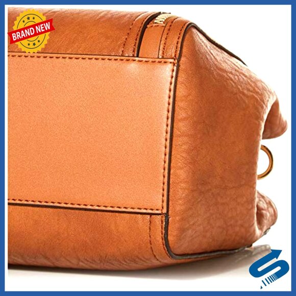 Multi-Pocket Vegan Leather Tote Crossbody Bag | 5 Colors  Vegan Leather Satchel with Adjustable Strap, Multiple Pockets